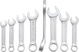COMBINATION SPANNER SET | EXTRA SHORT | INCH SIZES | 3/8" - 7/8" | 8 PCS. (32140)