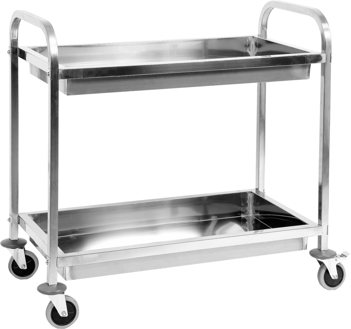 SERVICE TROLLEY 2-TIRES DEEP SQ (YG-09099)