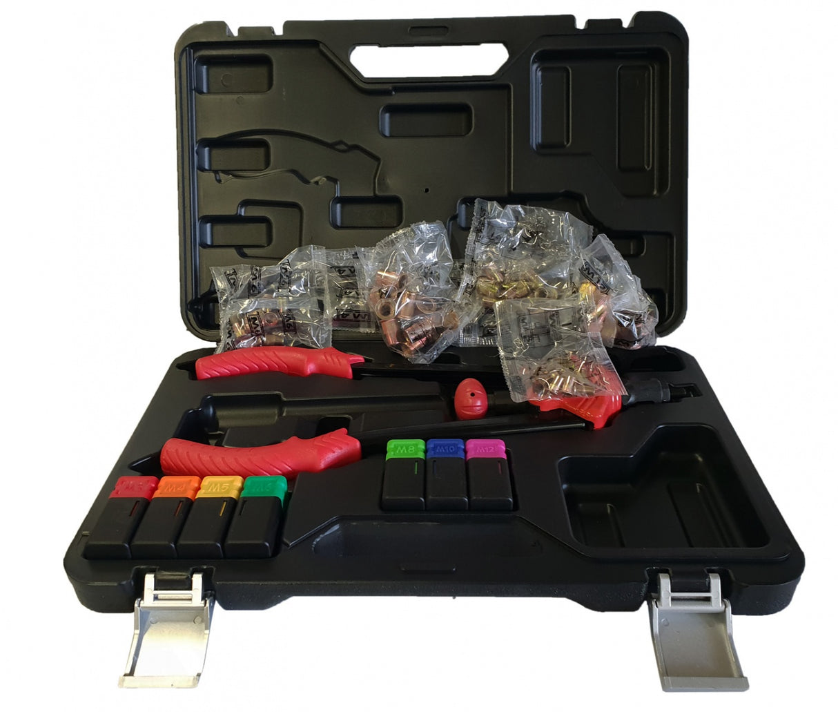 THREADED RIVET TOOL | SET | M3, M4, M5, M6, M8, M10, M12 (SK4012)