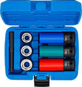 TWIST SOCKET SET (SPIRAL PROFILE) / SCREW EXTRACTOR & IMPACT SOCKET SET | 12.5 MM (1/2") DRIVE | 17 / 19 / 21 MM | 7 PCS. (7510)