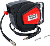 RETRACTABLE AIR HOSE REEL | AUTOMATIC | 10 M + 1.5 M (71055)
