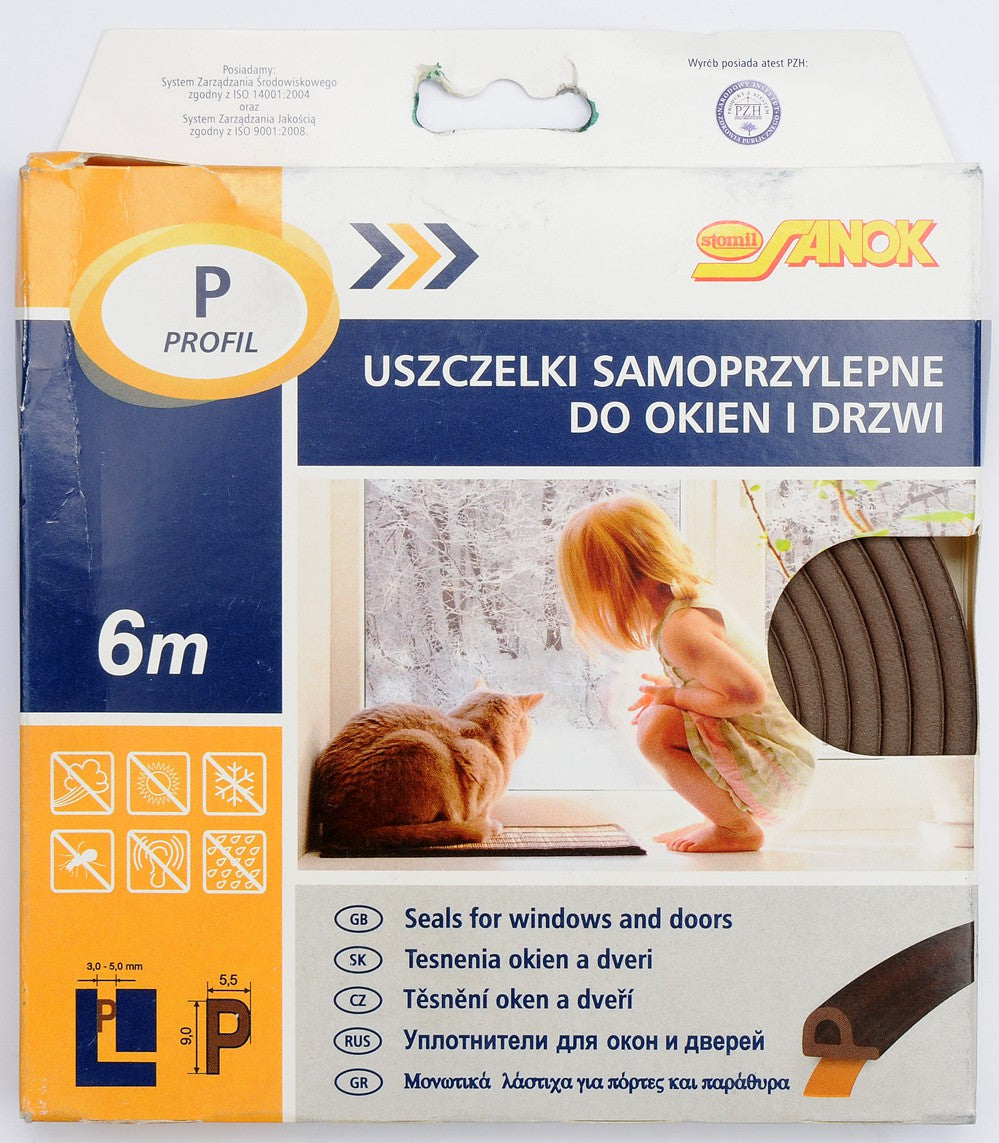 SEAL F.WINDOWS&DOORS EPDM T.P BROWN 6M (76761)