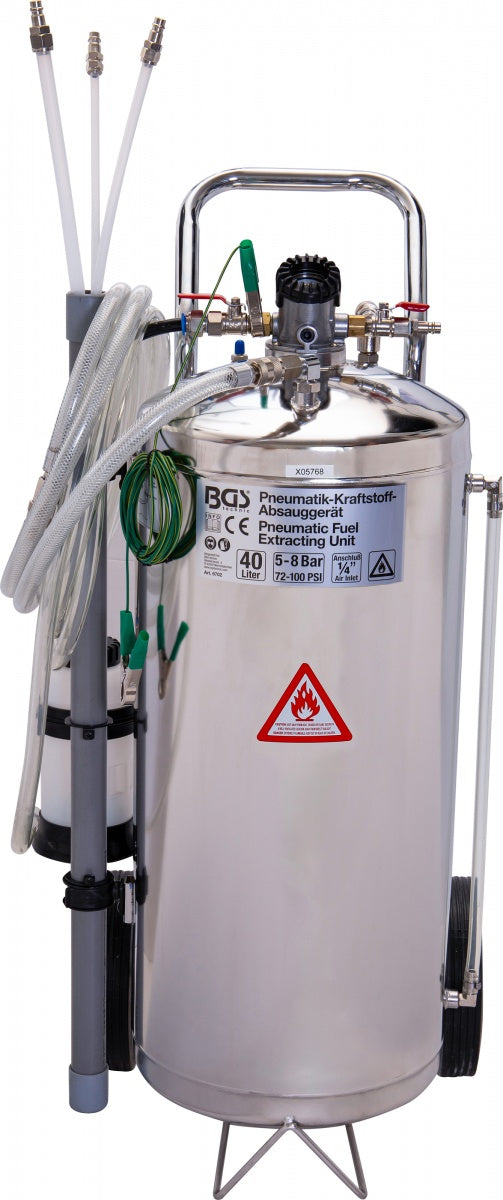 PNEUMATIC FUEL SUCTION DEVICE | 40 L (8702)