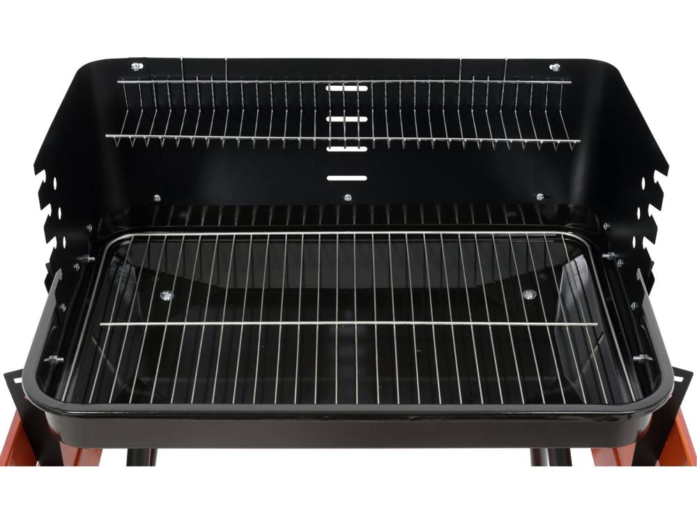 CHARCOAL GRILL W/ SHELVES GRATE 53X33CM (99911)