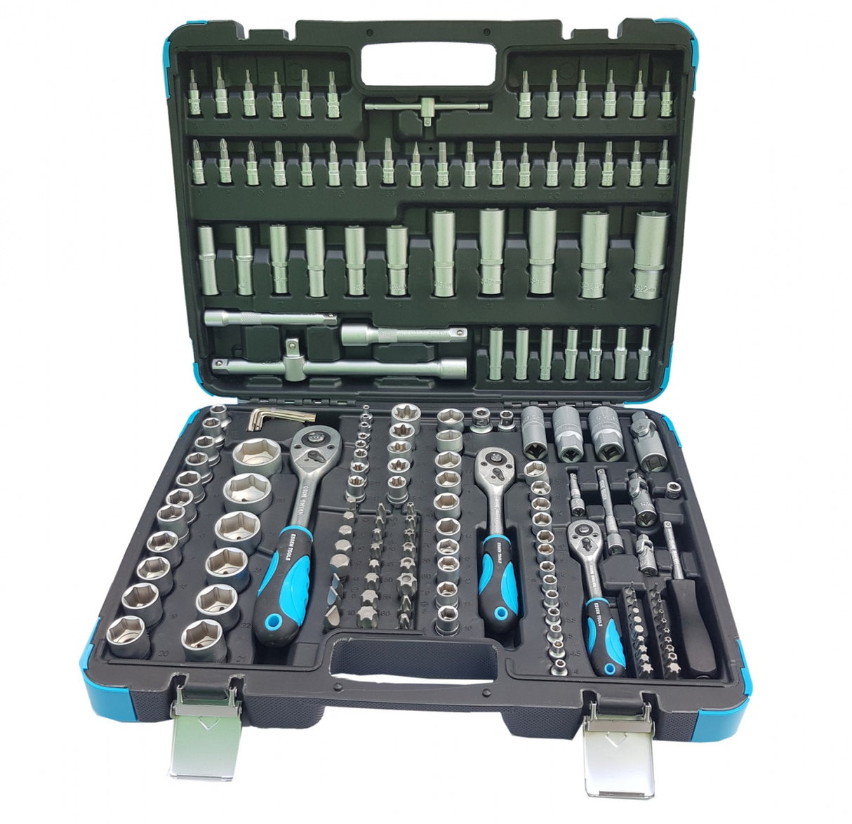 TOOL SET | 6.3 MM (1/4") / 10 MM (3/8") / 12.5 MM (1/2") | 171 PCS. (ES10171)