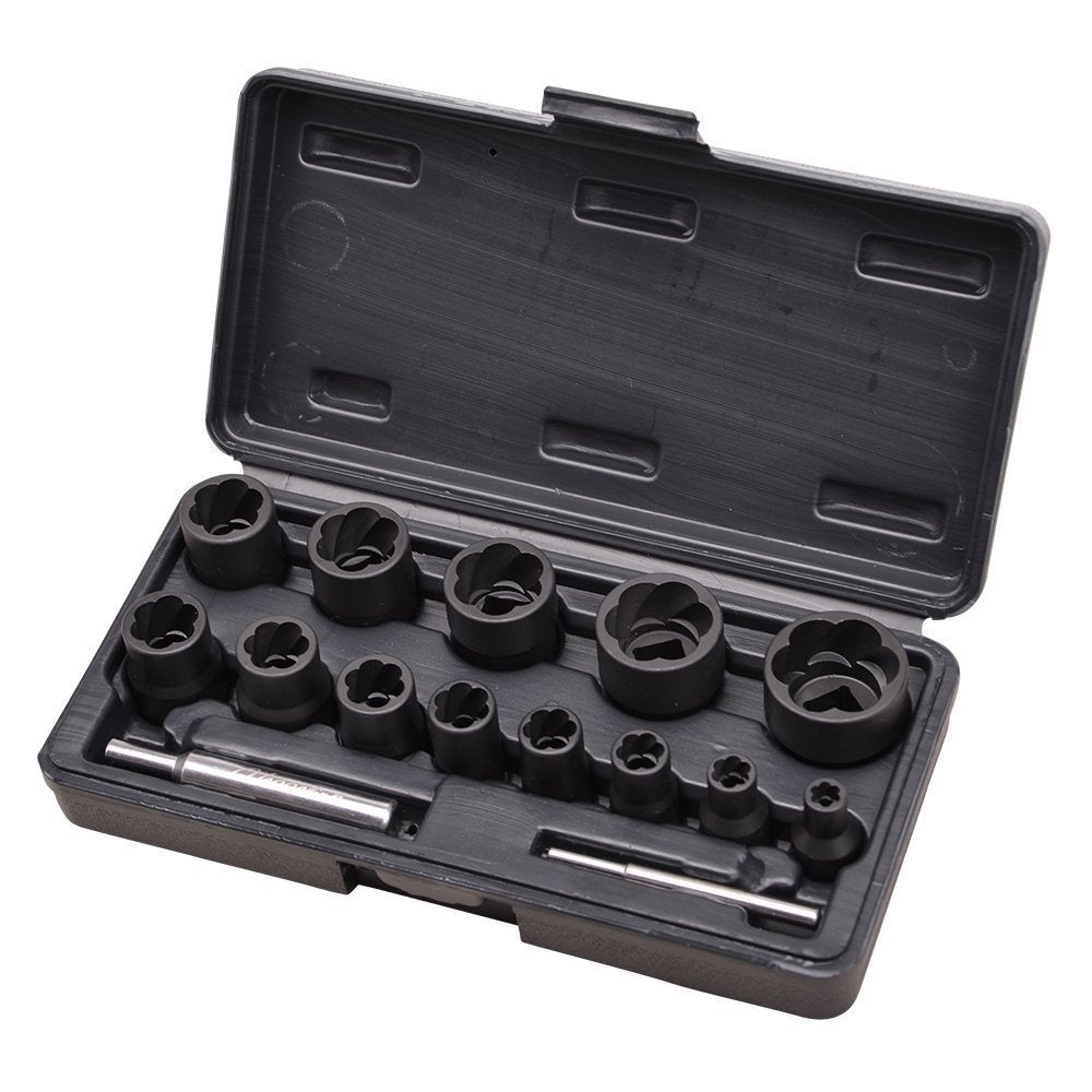 SOCKET SET FOR DAMAGED BOLTS 1/4"+1/2", 13 PCS. "STAHLBERG" (EH2408)