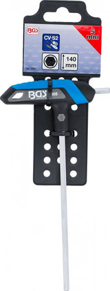 SCREWDRIVER WITH T-HANDLE | INTERNAL HEXAGON | 5 MM (7605)