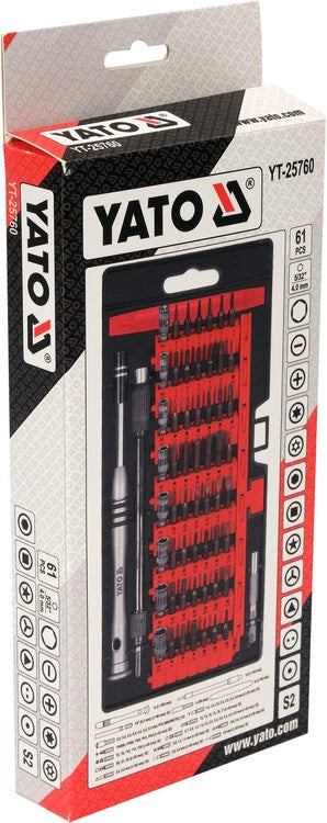 61PCS MOBILE PHONE REPAIR TOOLS SET (YT-25760)