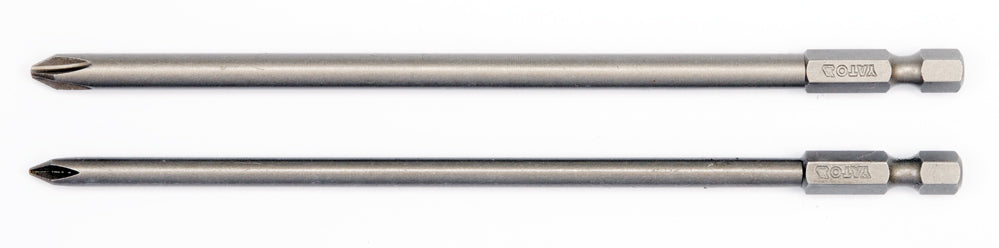 SCREWDRIVER BITS - PH1; PH2 L150MM (YT-0489)