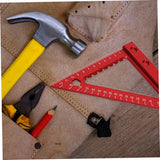 ALUMINUM SQUARE / WOODWORKING TRIANGLE RULER | 90 | WITH BASE (RS90A)