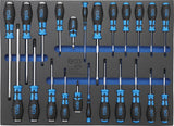 TOOL TRAY 3/3: SCREWDRIVER SET | 23 PCS. (4014)