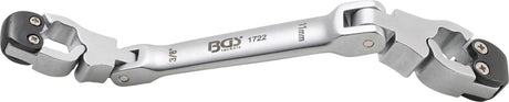 BRAKE PIPE WRENCH WITH RATCHETING FUNCTION | 10 X 11 MM (1722)