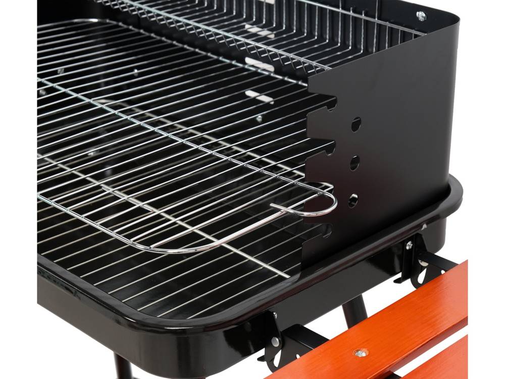 CHARCOAL GRILL W/ SHELVES GRATE 53X33CM (99911)