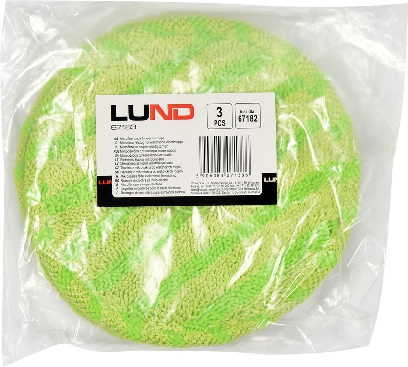 MICROFIBER PAD FOR ELECTRIC MOPS - 3PCS (67183)