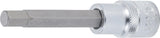 BIT SOCKET | LENGTH 100 MM | 12.5 MM (1/2") DRIVE | INTERNAL HEXAGON 9 MM (4268)
