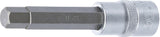 BIT SOCKET | LENGTH 100 MM | 12.5 MM (1/2") DRIVE | INTERNAL HEXAGON 11 MM (4266)