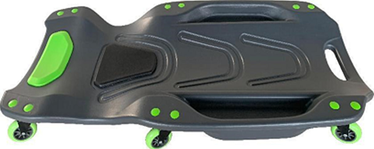 CREEPER WITH WHEELS | PROFI | 42" | 100% HDPE | WITH TOOL TRAY (PC42T)