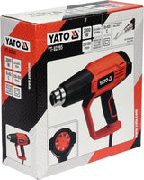 HEAT GUN 2000W  50-600C 3-SPEED (YT-82295)