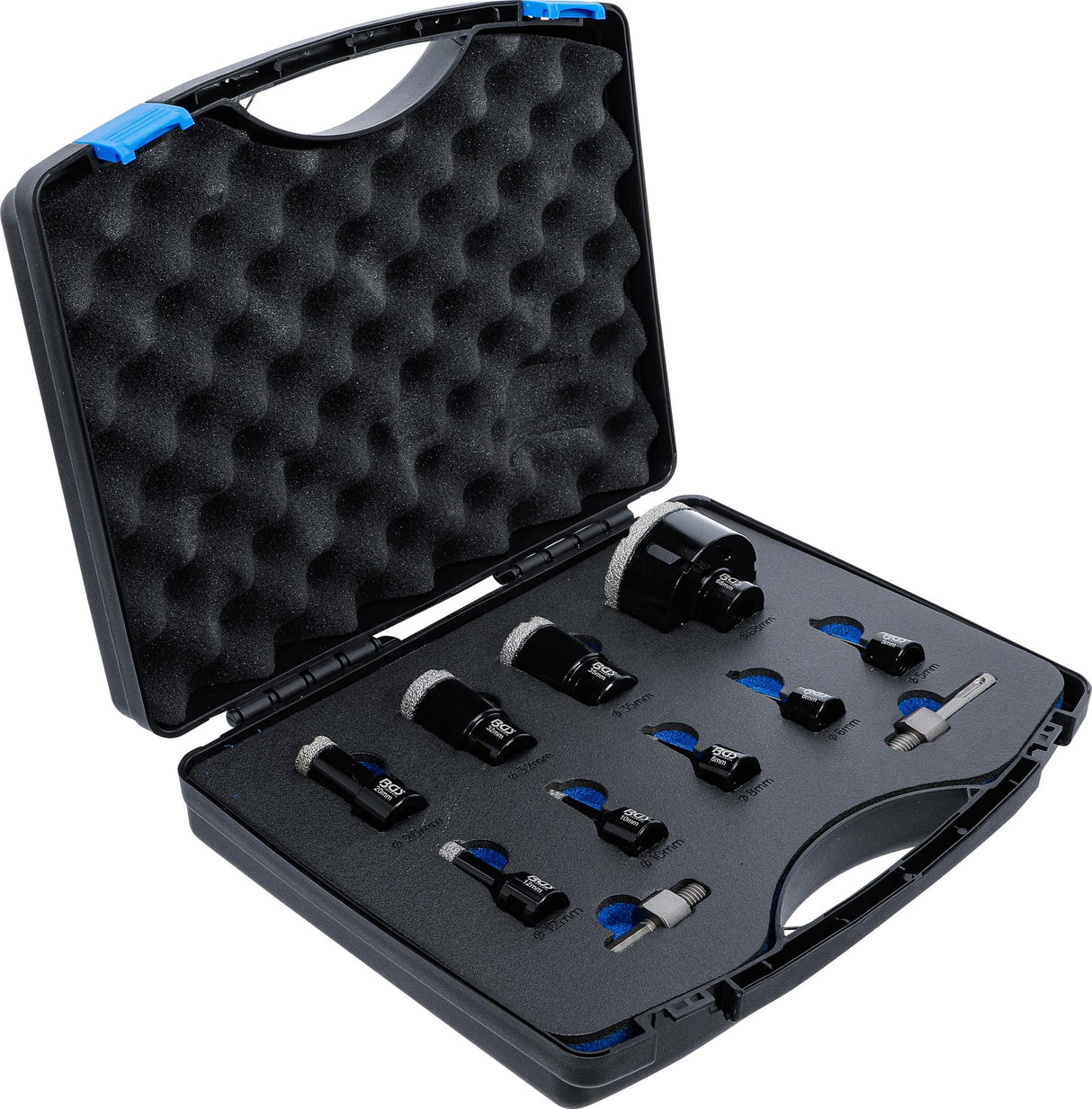 DIAMOND CORE DRILL BIT SET | 5 - 68 MM | 11 PCS. (74276)