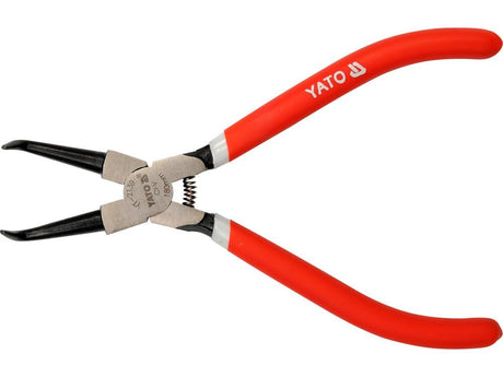 CIRCLIP PLIERS BENT INTERNAL 180MM (YT-2139)