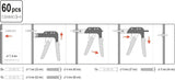 TOOL FOR HOLLOW EXPANSION BOLT & 60BOLTS (YT-51451)