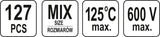 HEAT SHRINK INSULATION TUBES 127PCS SET (YT-06866)
