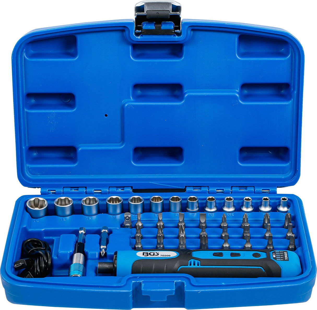 CORDLESS SCREWDRIVER | INCL. BIT & SOCKET SET | 41 PCS. (70209)