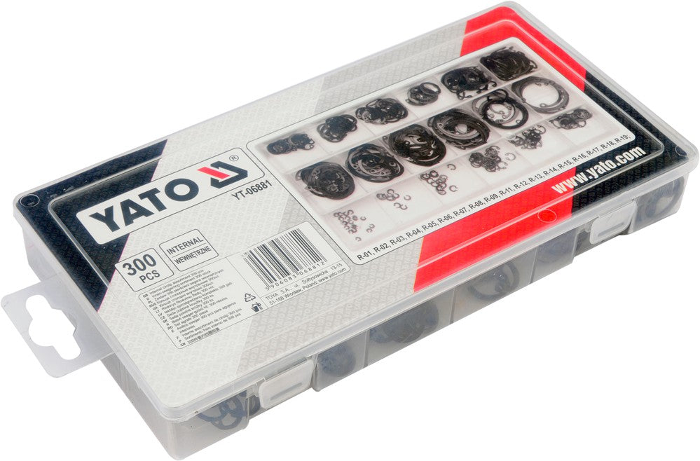 INTERNAL CIRCLIP ASSORTMENT 300PCS (YT-06881)