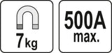 MAGNETIC WELDING GROUND 7KG 500A (YT-08625)
