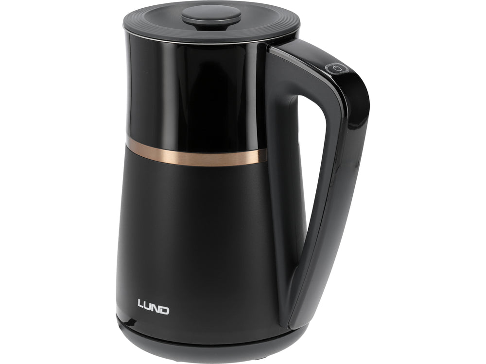 EL. KETTLE 1,7L, TEMP. CONTROL, BLACK (68217)