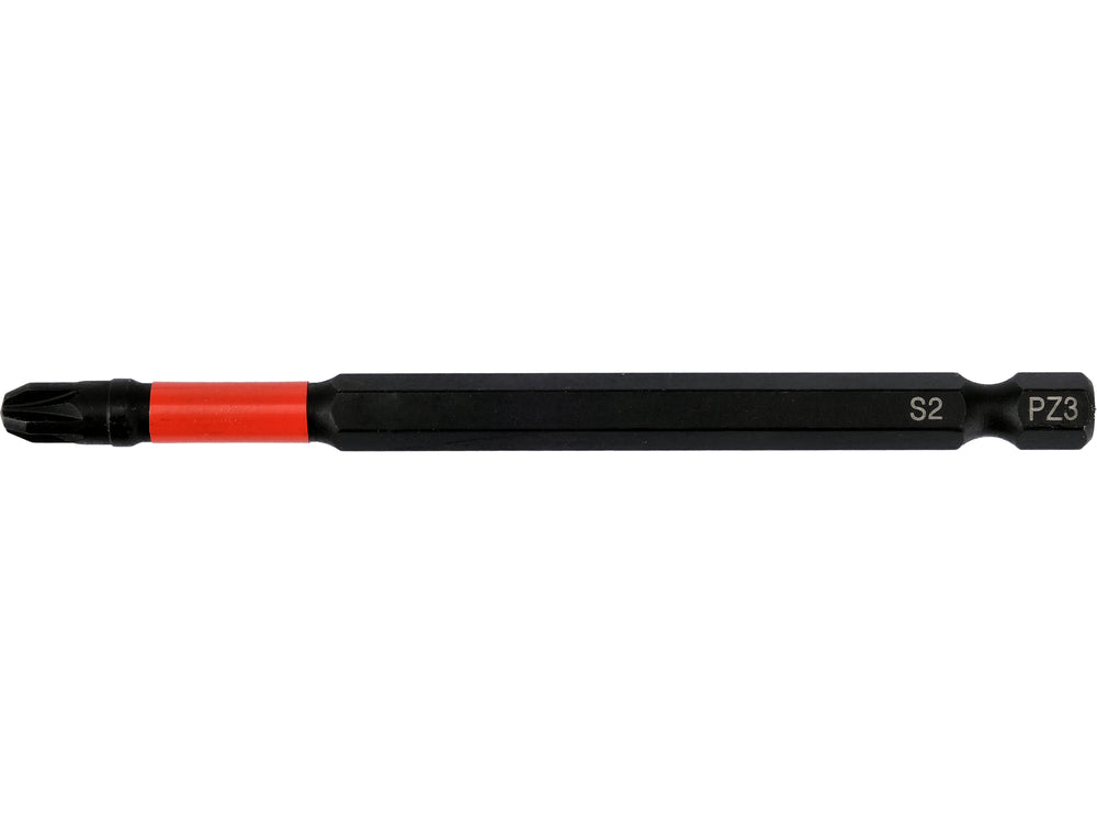 IMPACT BIT 100MM LONG | 1/4" | PZ3 | 1 PC (YT-78065)
