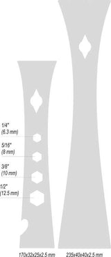 PRYBAR SCRAPER  SET 2  PCS (YT-52860)