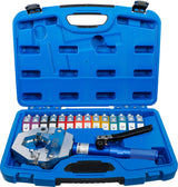 CRIMPING PLIERS SET | HYDRAULIC | FOR PRESS CONNECTIONS ON HOSE LINES (72093)
