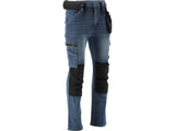 STRETCH JEANS TROUS. DARK BLUE S. 2XL (YT-79055)