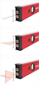 DIGITAL LEVEL W. LASER L-610MM (YT-30400)