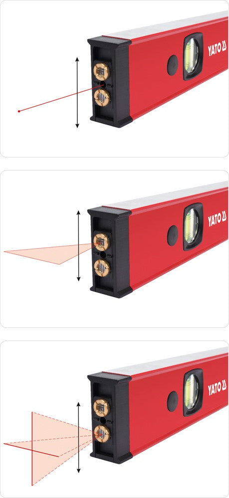 DIGITAL LEVEL W. LASER L-610MM (YT-30400)