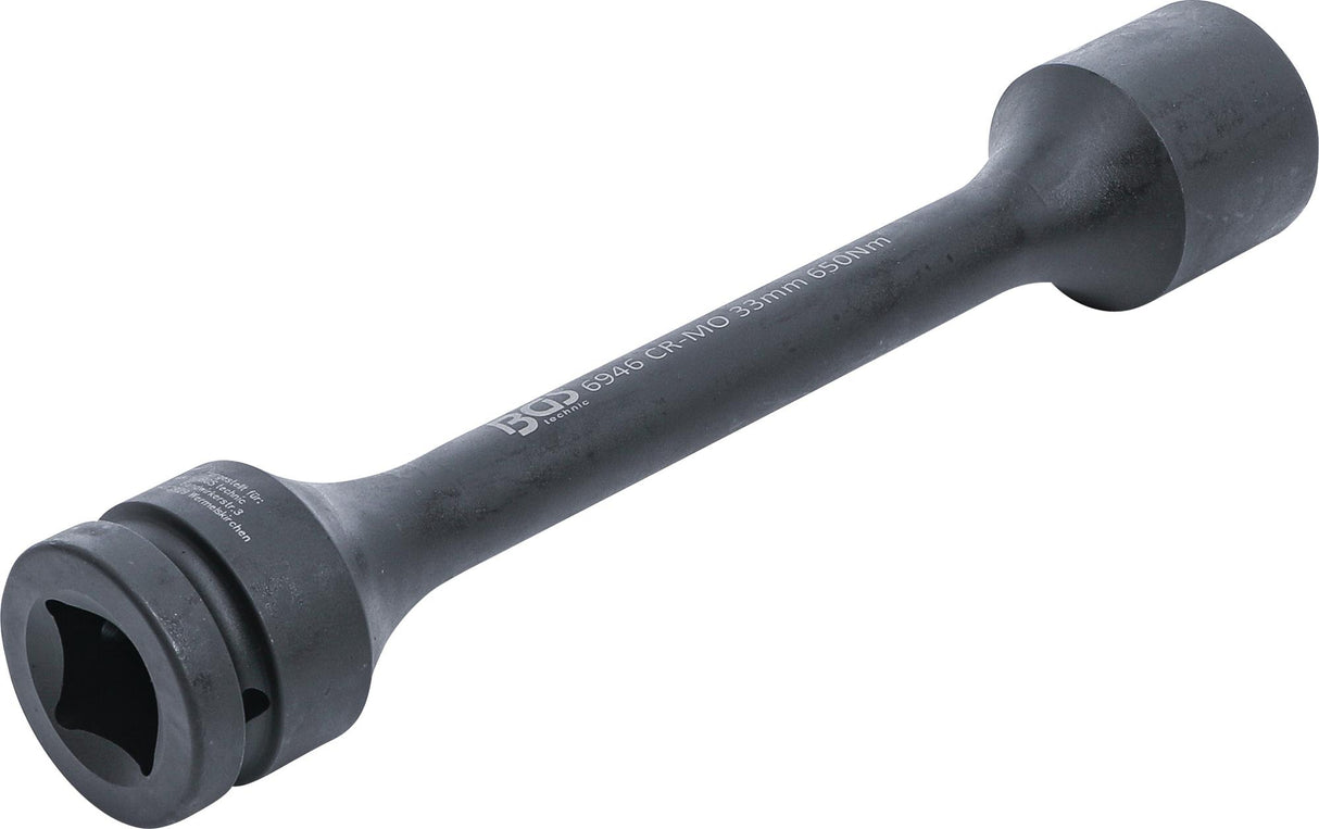 TORSION IMPACT SOCKET, HEXAGON | 25 MM (1") DRIVE | 33 MM | 650 NM (6946)