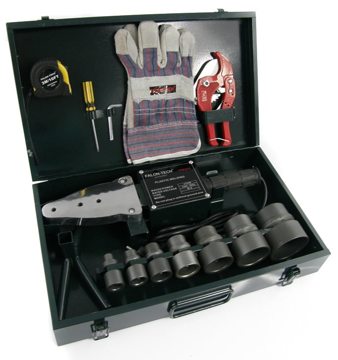 PLASTIC PIPE WELDING MACHINE | WITH KIT AND ACCESSORIES | 5-300C (HT63-16)