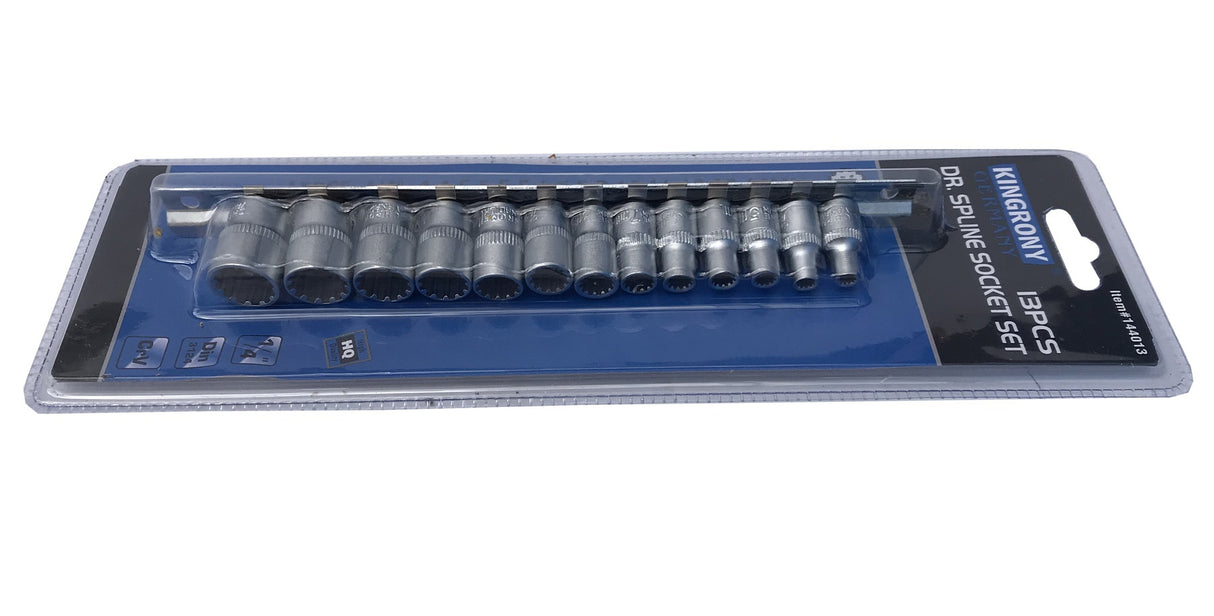 SOCKET SET | MULTIFUNCTIONAL | 6.3 MM (1/4") | 4-14 MM | 13 PCS. (KR144013)