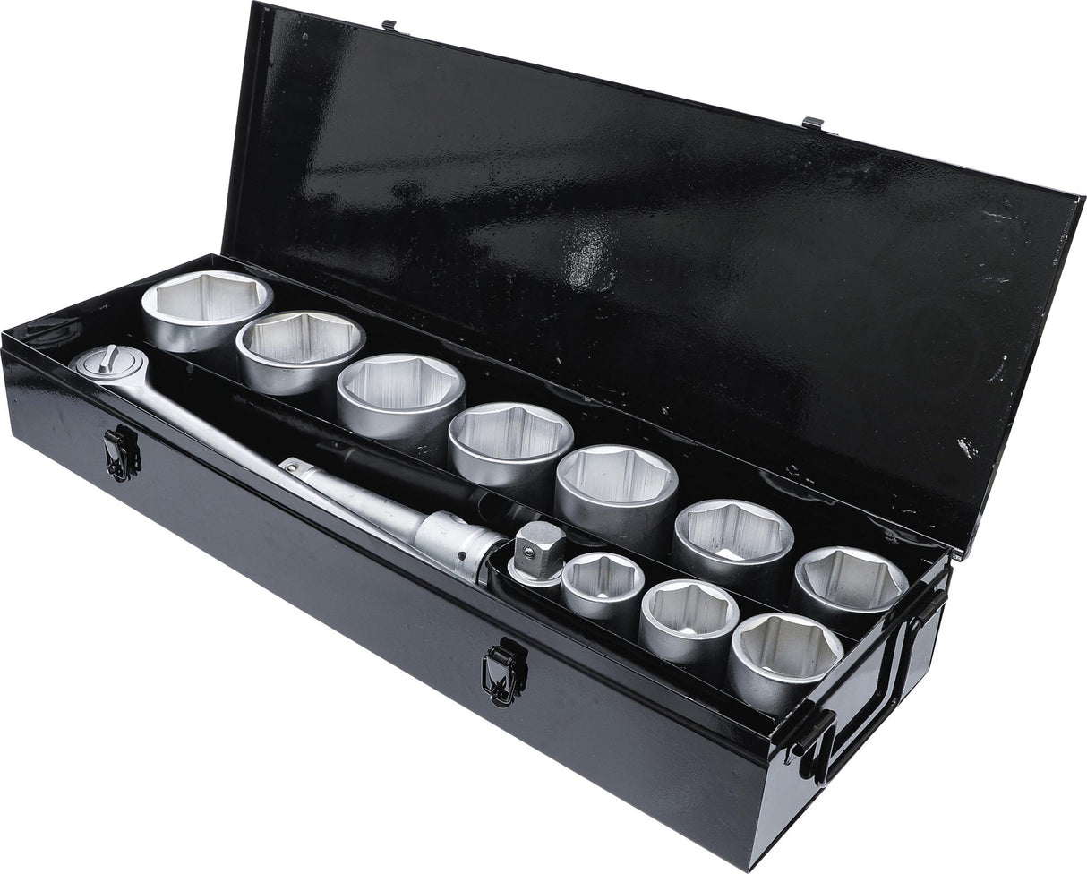 SOCKET SET | 25 MM (1") DRIVE | 36-80 MM | 15 PCS. (15111)