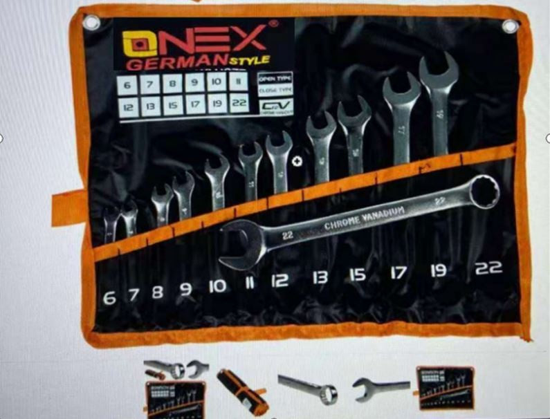 COMBINATION WRENCH SET | 6-22 MM | 12 PCS. (A39412)