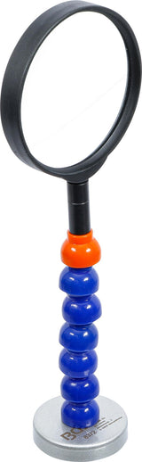MAGNIFIER WITH FLEXIBLE ARM AND MAGNETIC FOOT (8372)
