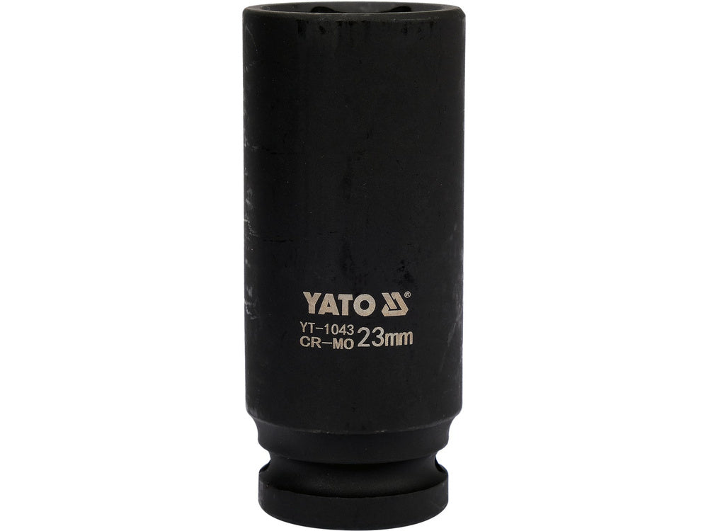 IMPACT SOCKET DEEP 1/2"X23MM (YT-1043)