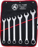 COMBINATION SPANNER SET | XXL | INCH SIZES | 1.5/16" - 2" | 6 PCS. (71026)