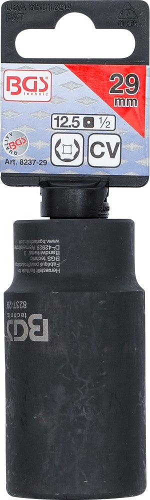 SOCKET, HEXAGON | SLOTTED | 29 MM (8237-29)