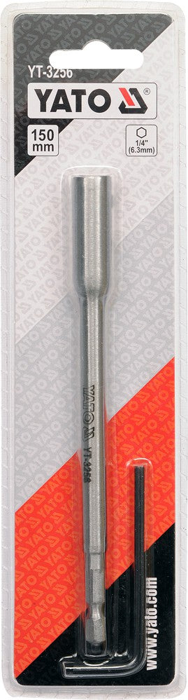 EXTENSION FOR FLAT WOOD DRILL BITS 150MM (YT-3256)