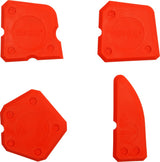 SCRAPERS FOR SILICONE 4PCS (YT-5261)