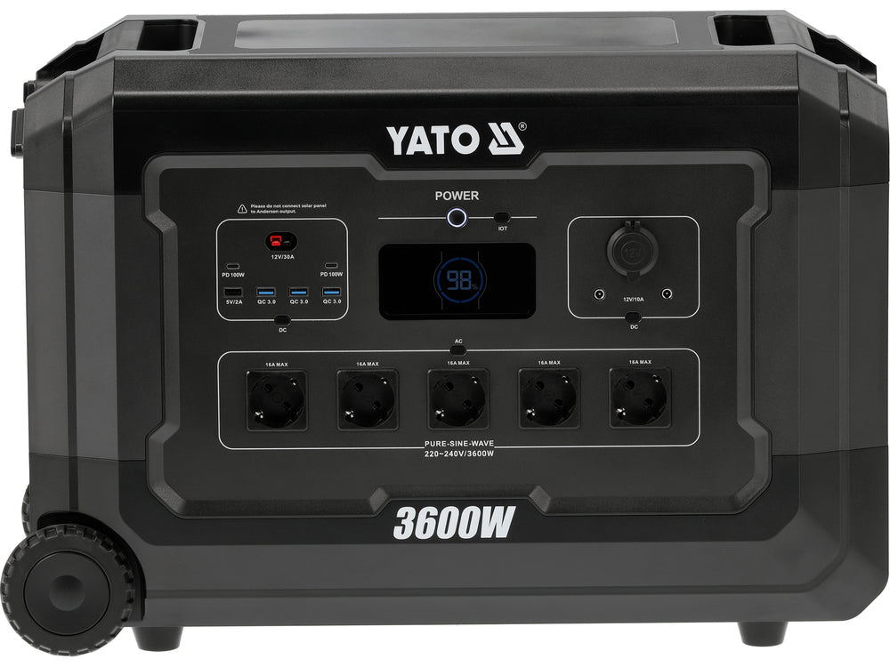 PORTABLE BATTERY STATION 3600W, 3072WH (YT-83096)