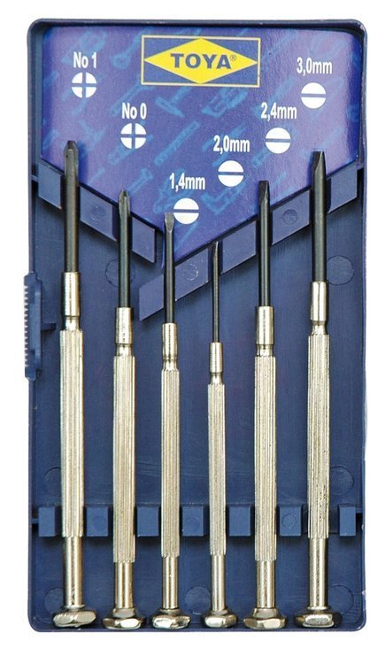 PRECISION SCREWDRIVER SET 6PCS (64310)