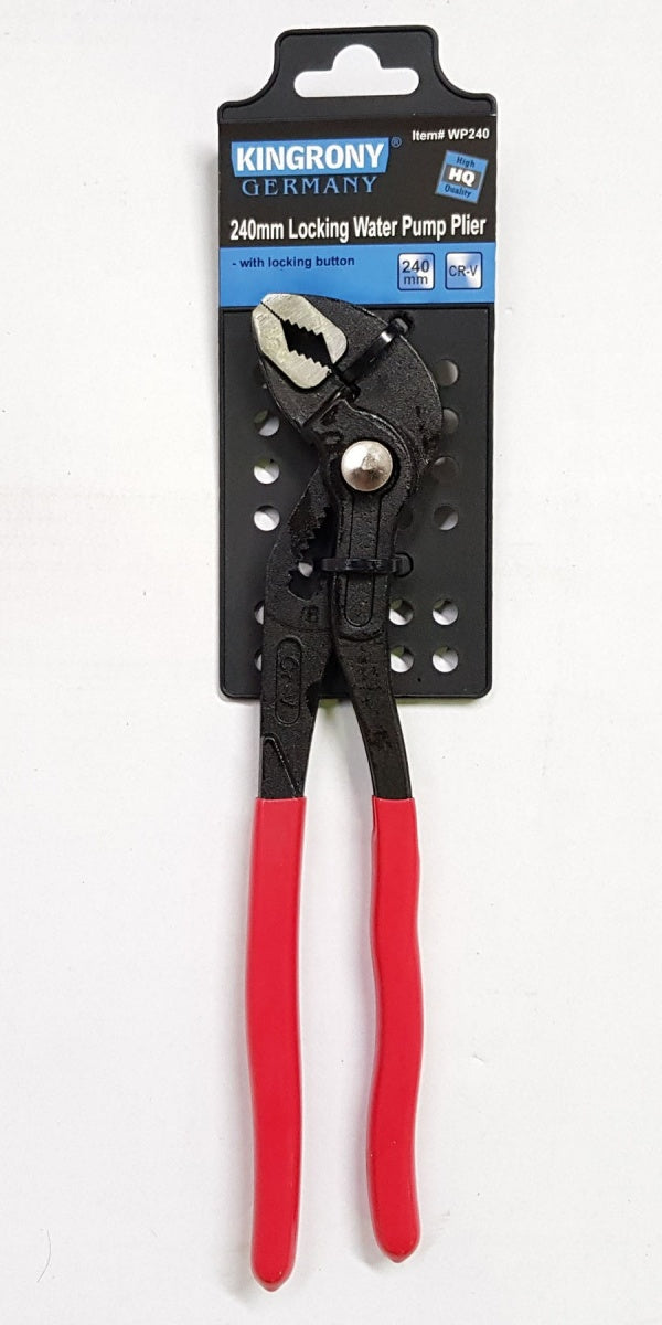 WATER PUMP PLIERS | BUTTON LOCKING | 240 MM (WP240)